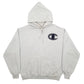 Mens Grey Champion  Hoodie Jumper