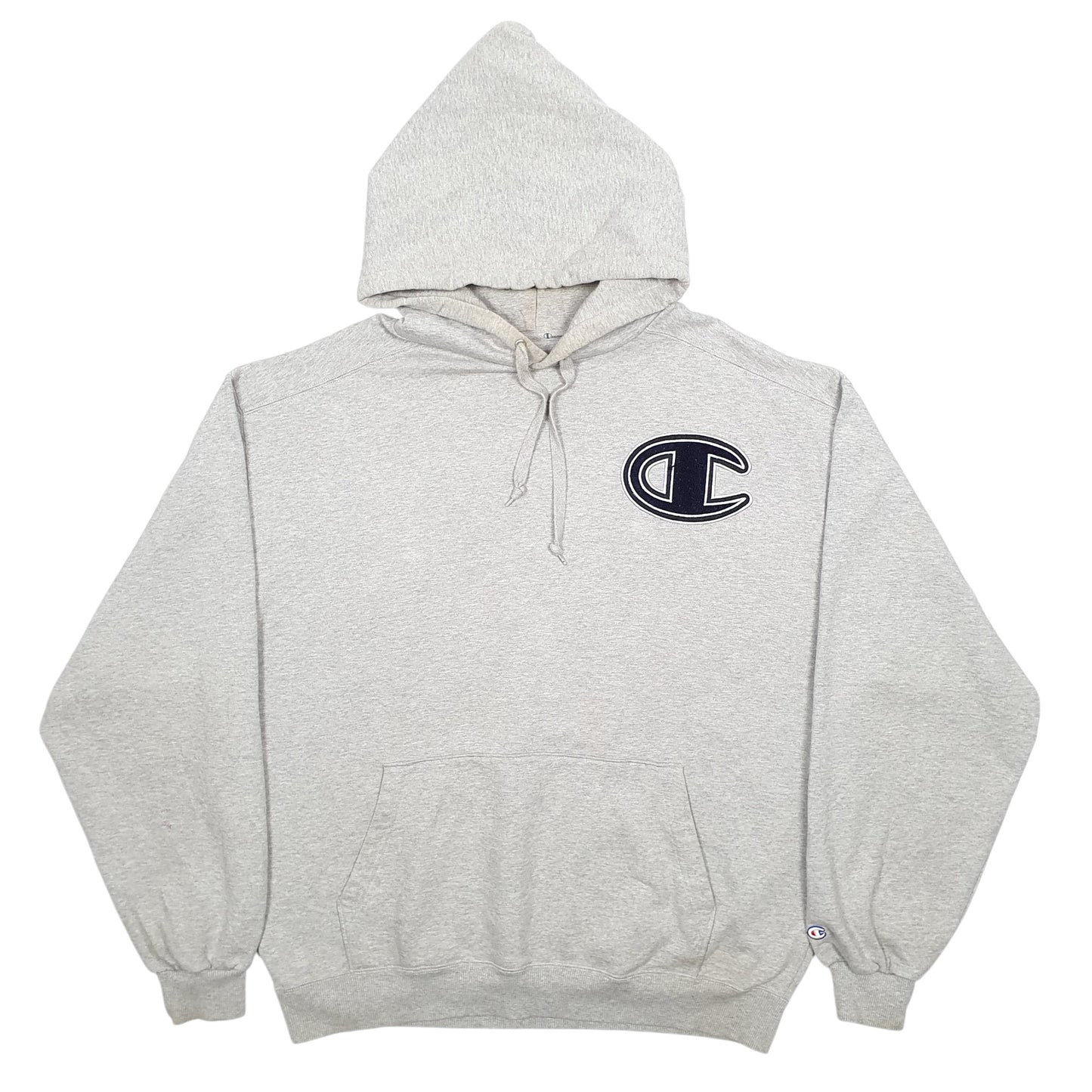Mens Grey Champion  Hoodie Jumper