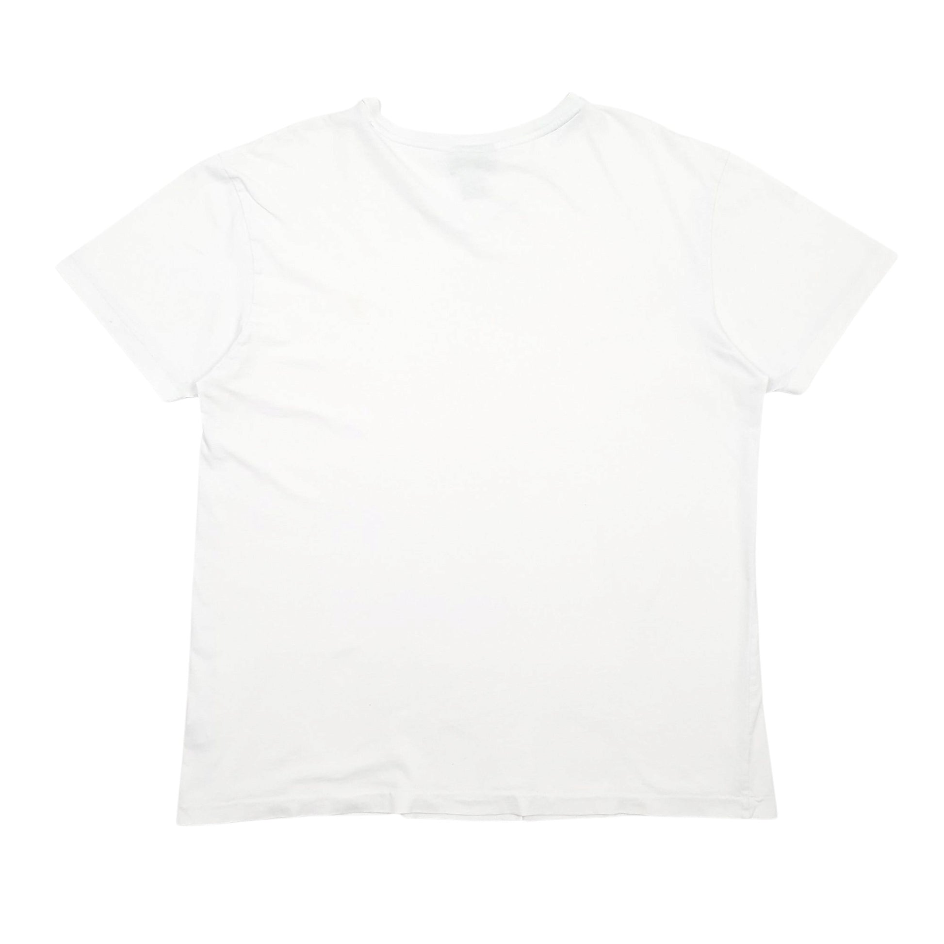 Mens White Polo Ralph Lauren V Neck Short Sleeve T Shirt