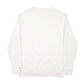 Mens White Tommy Hilfiger Jeans Spellout Relaxed Fit Crewneck Jumper