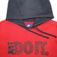Mens Red Nike Just Do It Hoodie Jumper