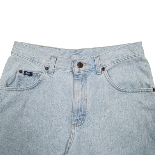 Mens Blue Lee  Denim Shorts