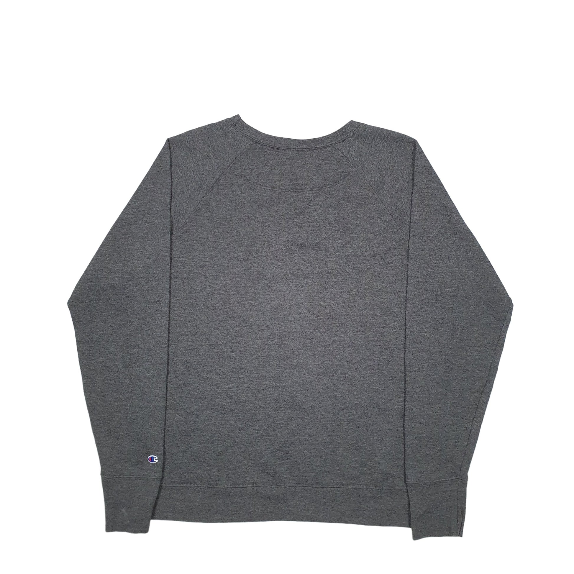 Mens Grey Champion  Crewneck Jumper
