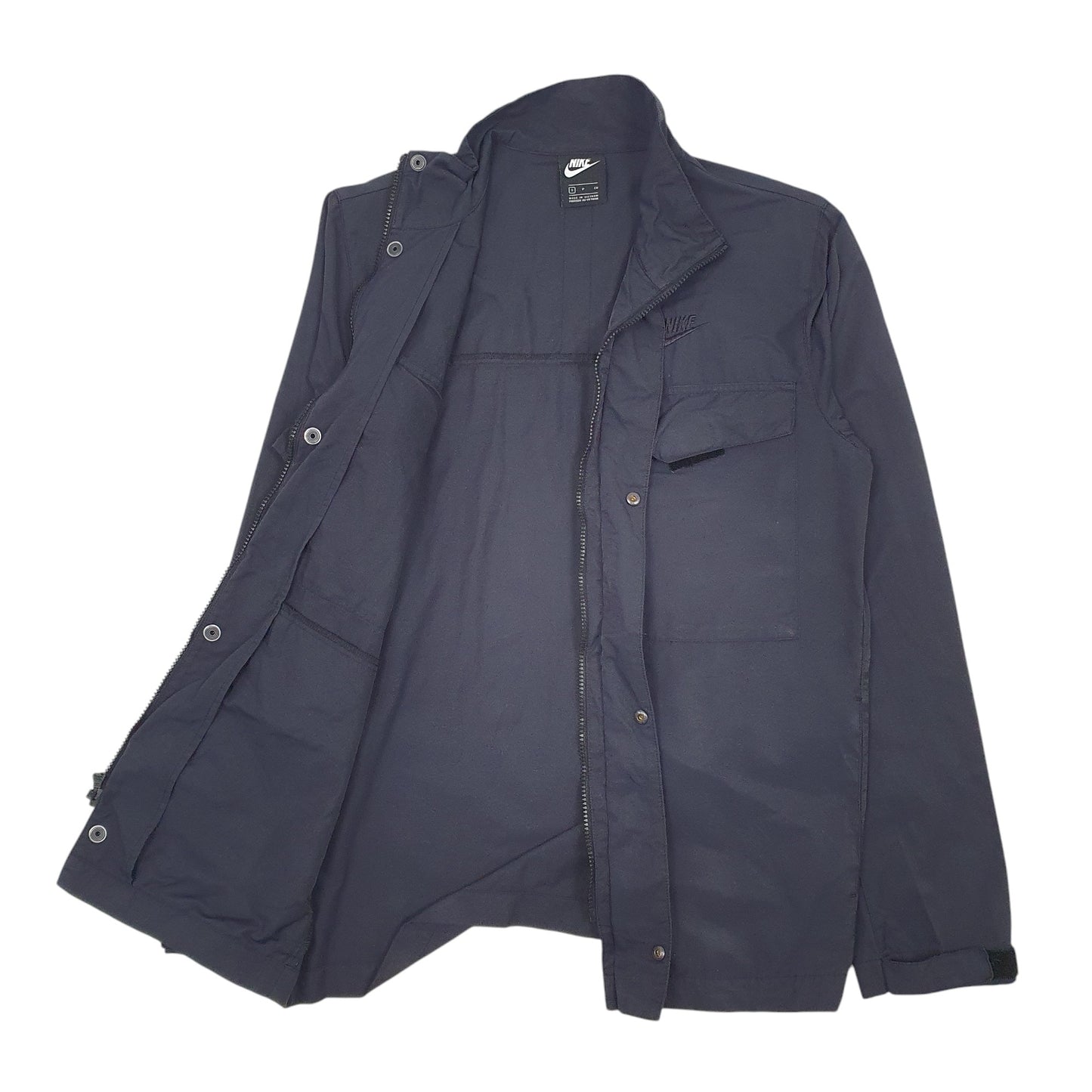 Mens Navy Nike   Coat