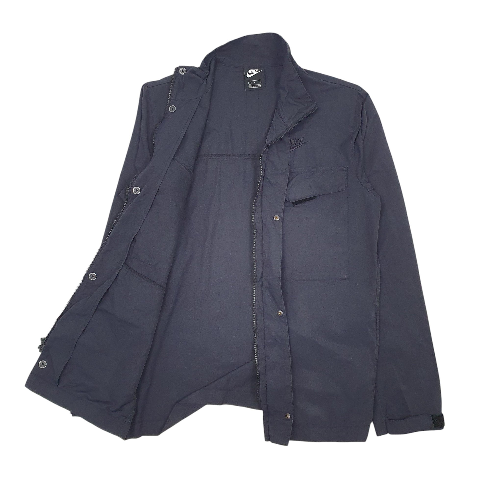 Mens Navy Nike   Coat