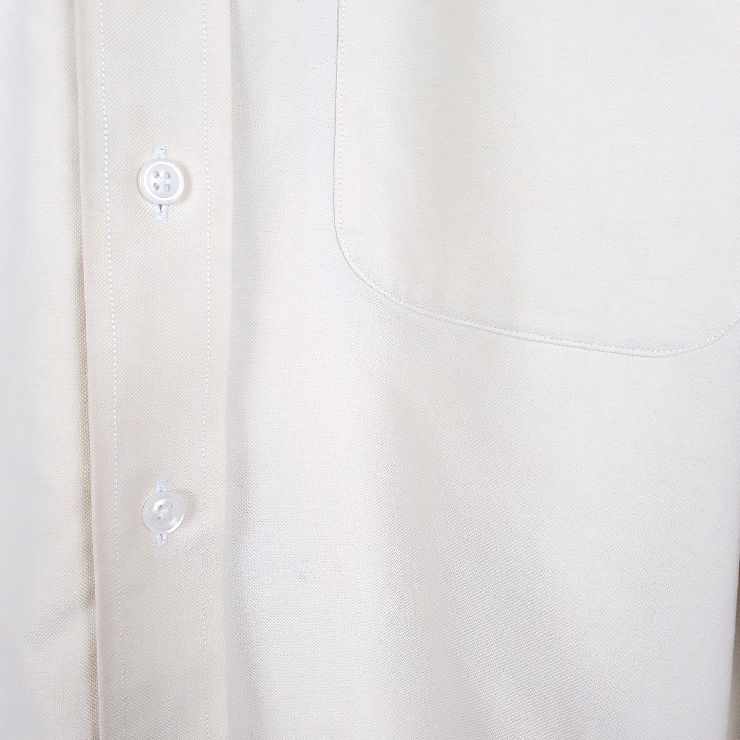 Mens Yellow L.L.Bean Oxford Long Sleeve Shirt