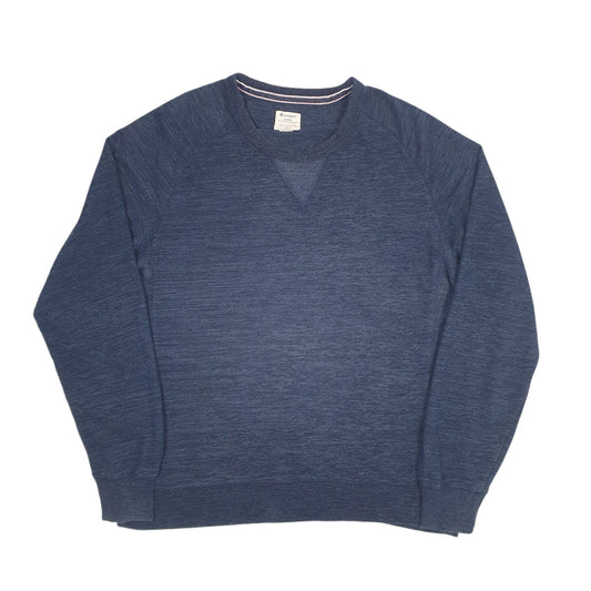 Mens Navy Champion  Crewneck Jumper