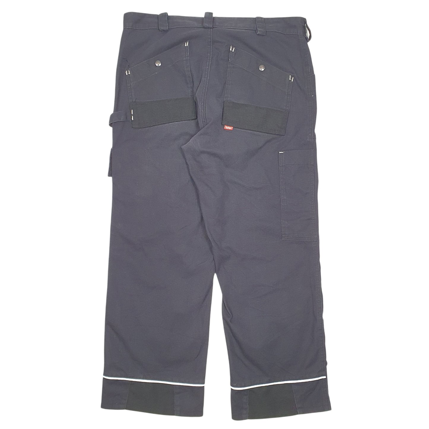 Mens Navy Ha Vep Workwear Utility Cargo Trousers