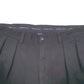 Mens Black Polo Ralph Lauren Vintage Double Pleated Chino Trousers