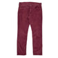 Mens Burgundy Levis  Corduroy Trousers