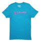 Mens Blue Columbia Sportswear Spellout Short Sleeve T Shirt