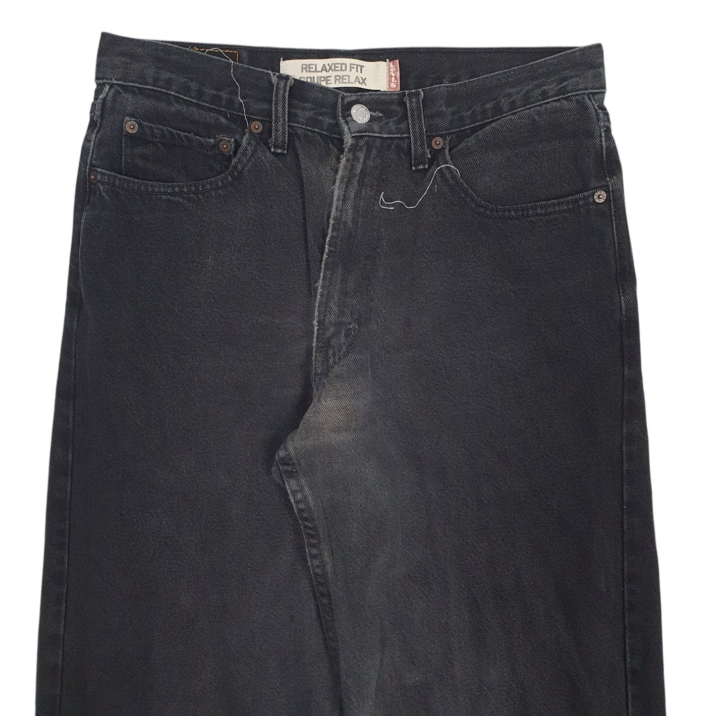 Mens Black Levis  550 JeansW33 L32