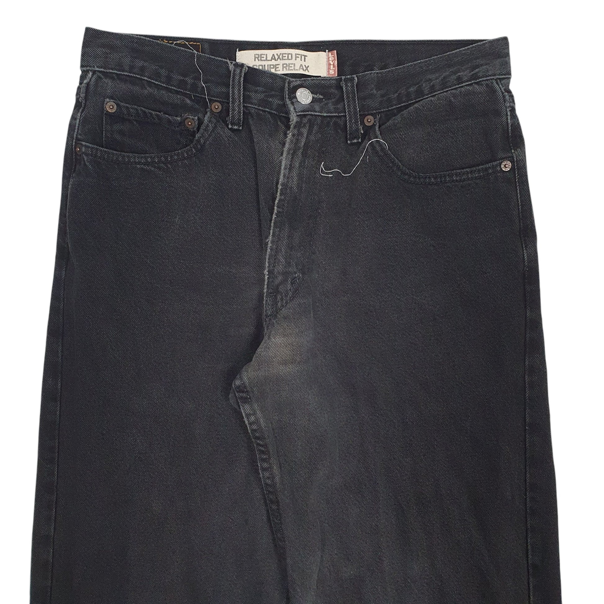 Mens Black Levis  550 JeansW33 L32