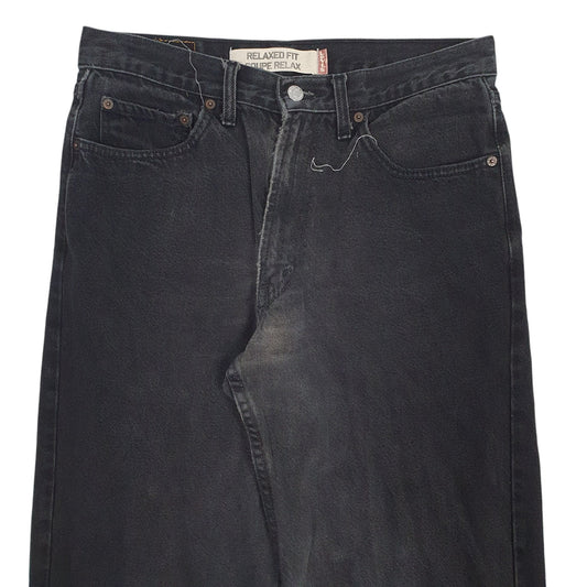 Mens Black Levis  550 JeansW33 L32