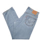 Mens Blue Levis  505 JeansW35 L32