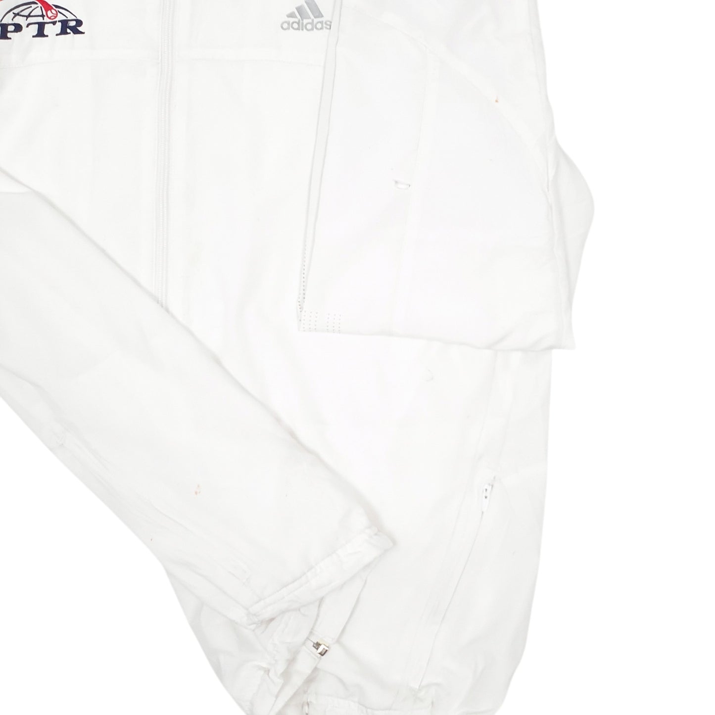 Mens White Adidas Climacool  Coat