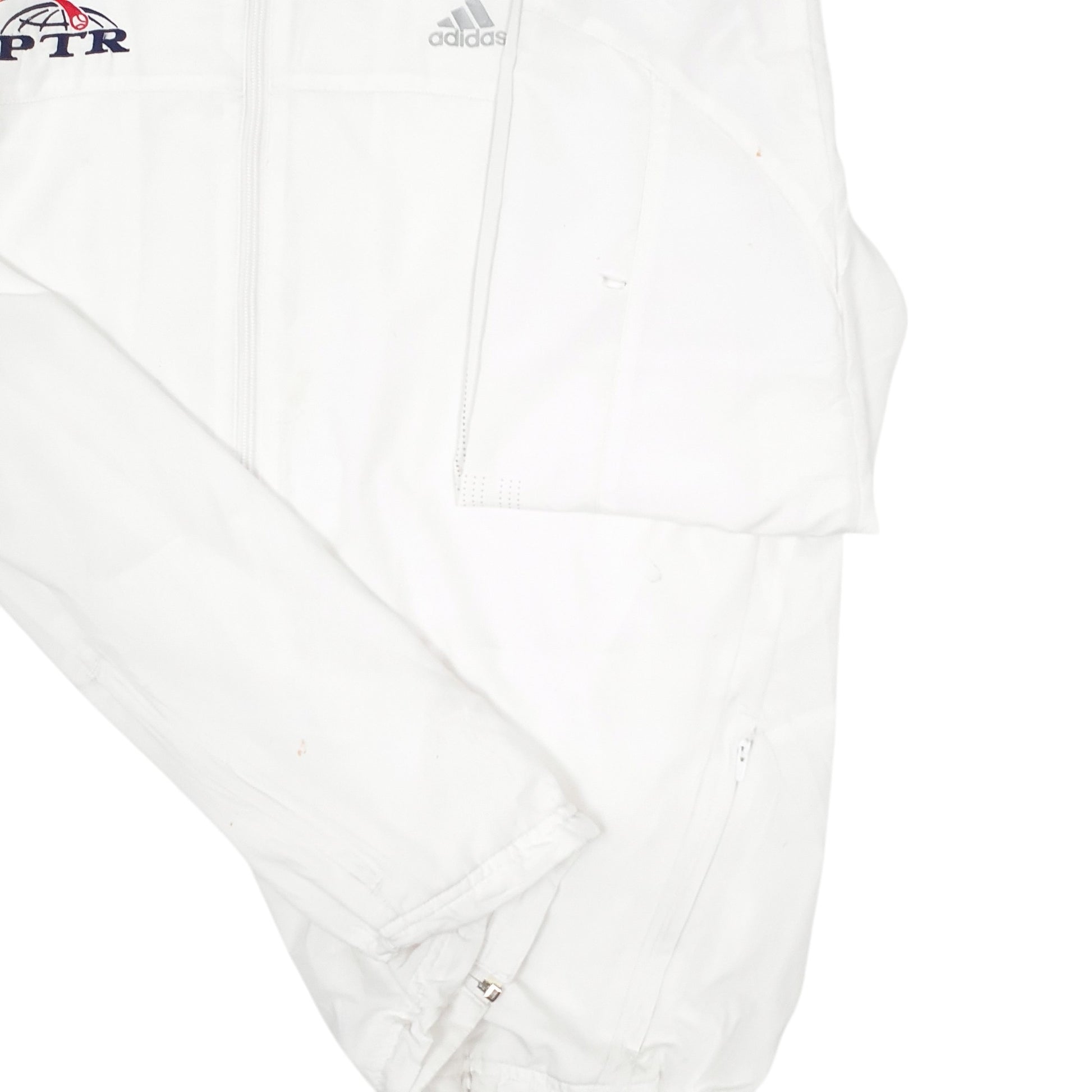 Mens White Adidas Climacool  Coat