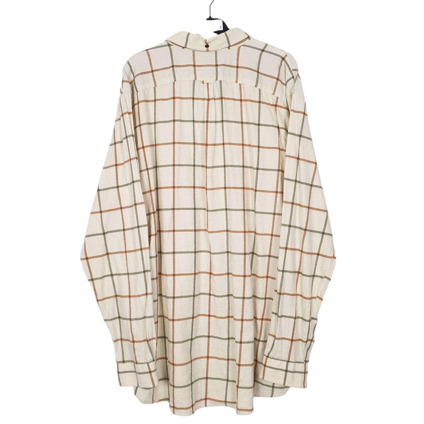 Mens Cream L.L.Bean  Long Sleeve Shirt