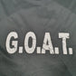 Mens Black Reebok G.O.A.T Spellout Active Short Sleeve T Shirt