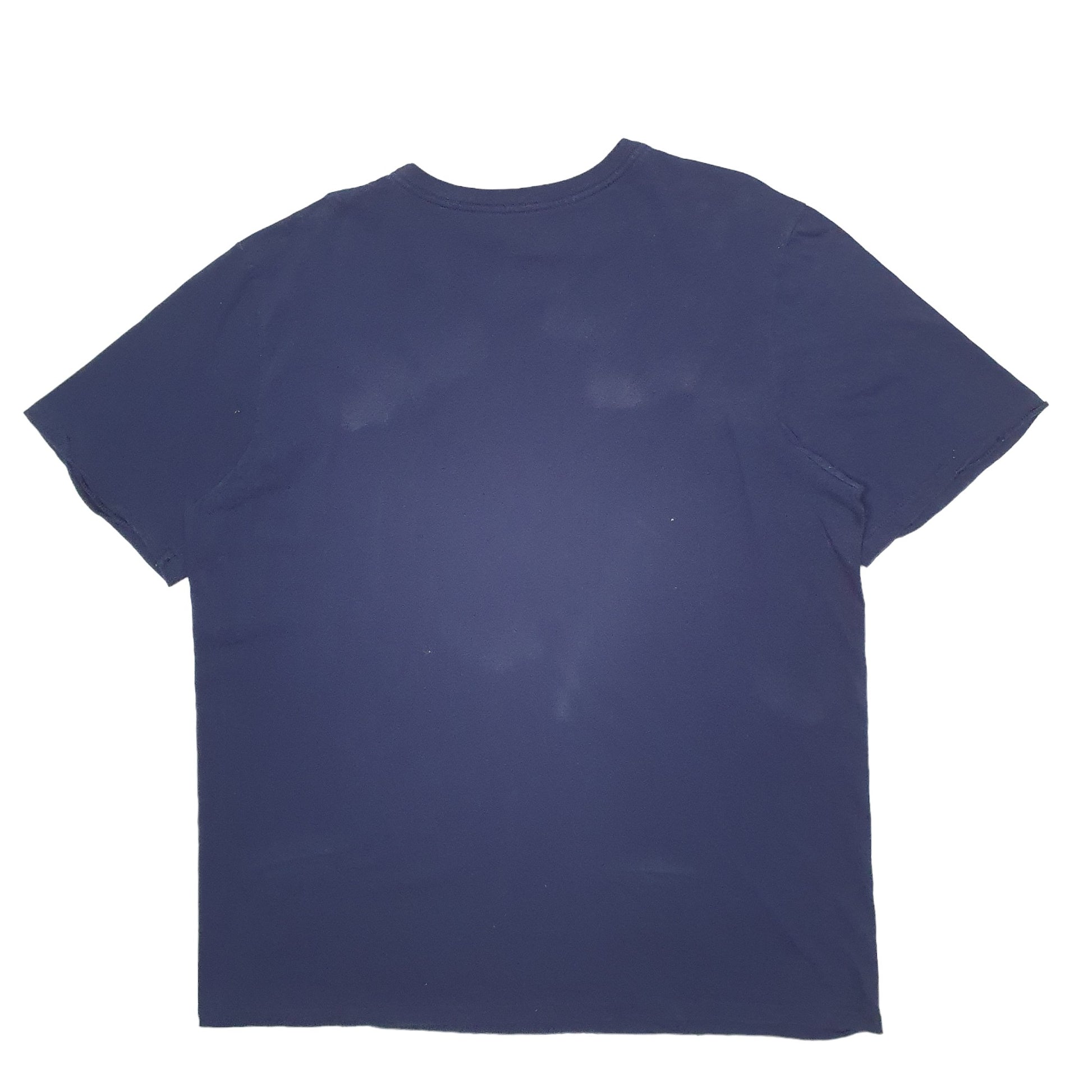 Mens Navy Nike  Short Sleeve T Shirt