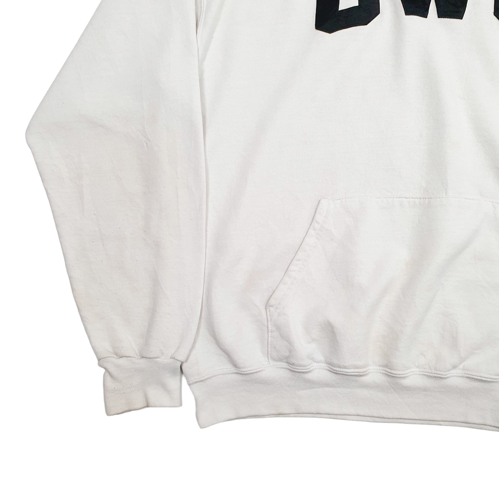 Mens White Champion CWU USA College Hoodie Jumper