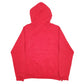 Mens Red Adidas Spellout Hoodie Jumper