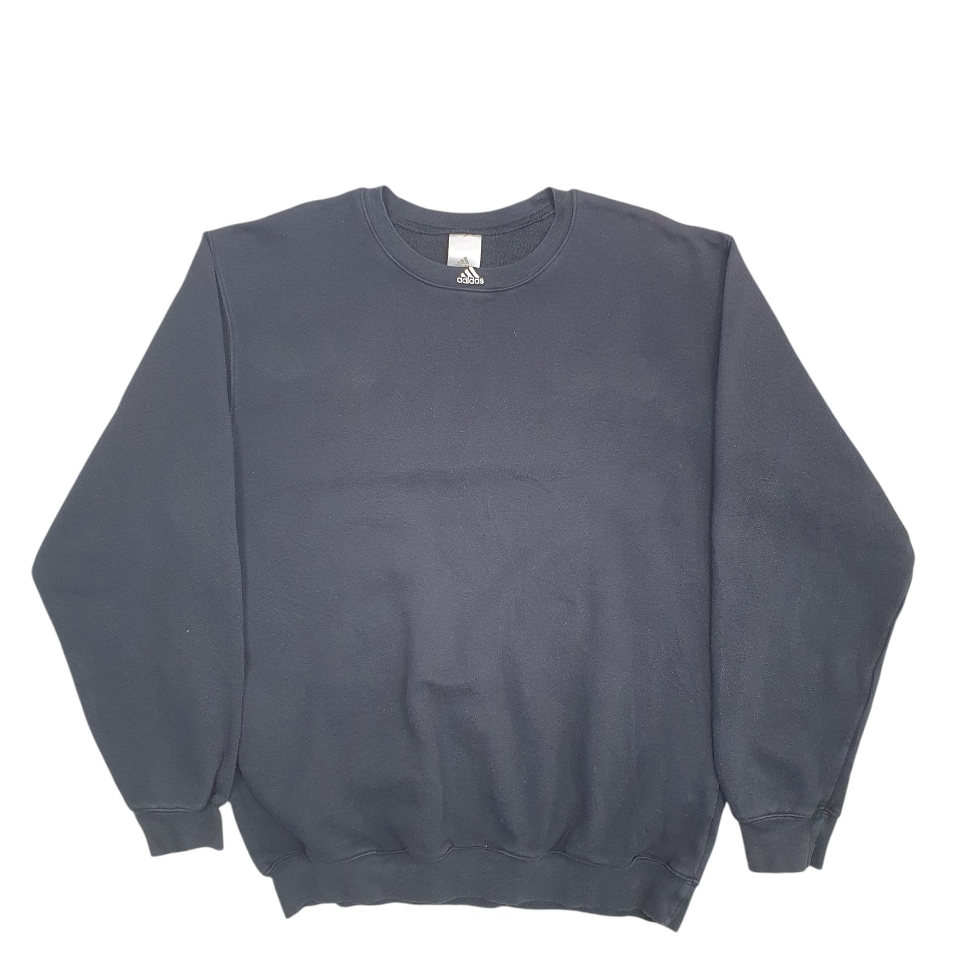 Mens Black Adidas  Crewneck Jumper