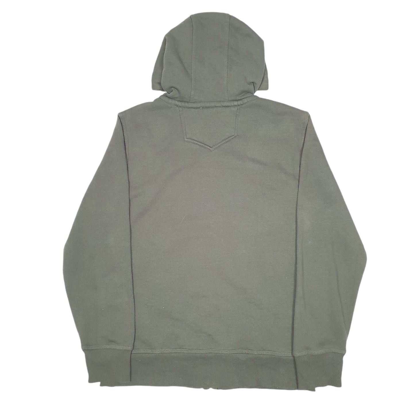 Mens Khaki L.L.Bean Fleece Lined Full Zip Jumper