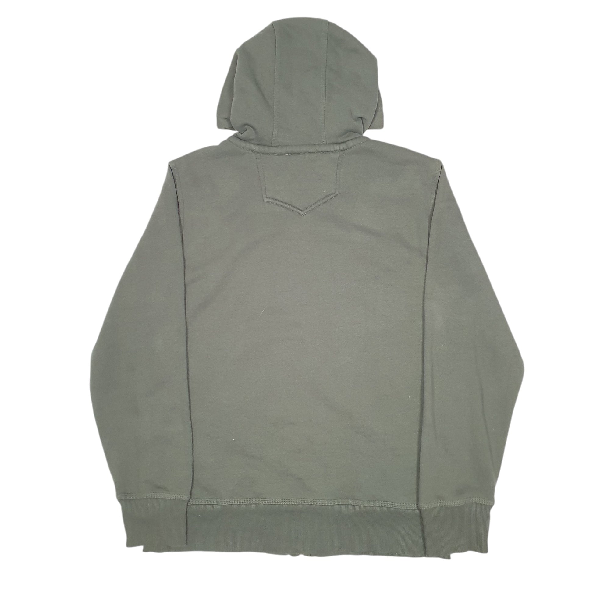 Mens Khaki L.L.Bean Fleece Lined Full Zip Jumper