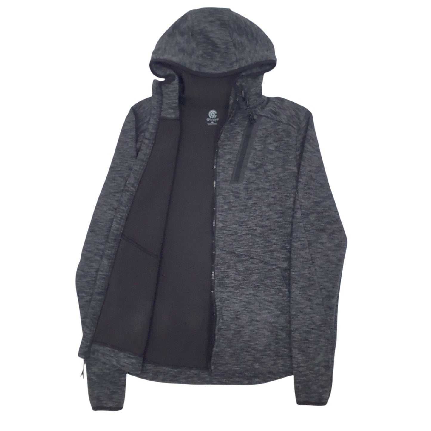 Mens Grey Champion  Full Zip Jumper