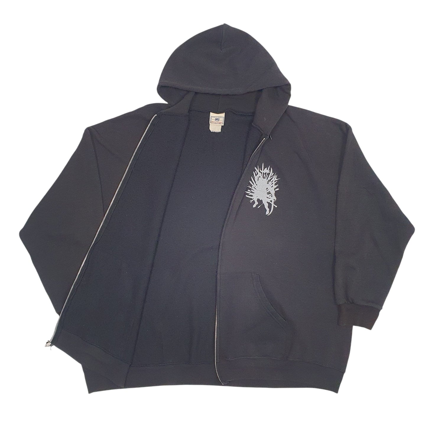 Mens Black Lee  Full Zip Jumper