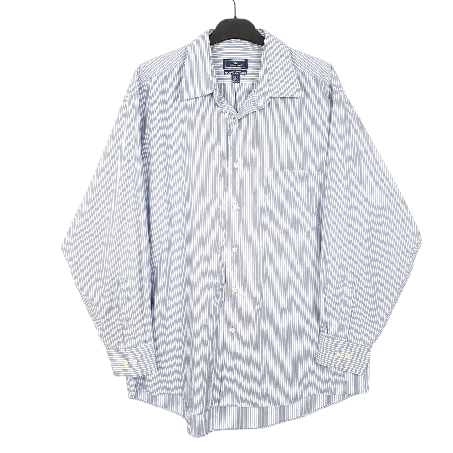 Mens Blue Dockers  Long Sleeve Shirt