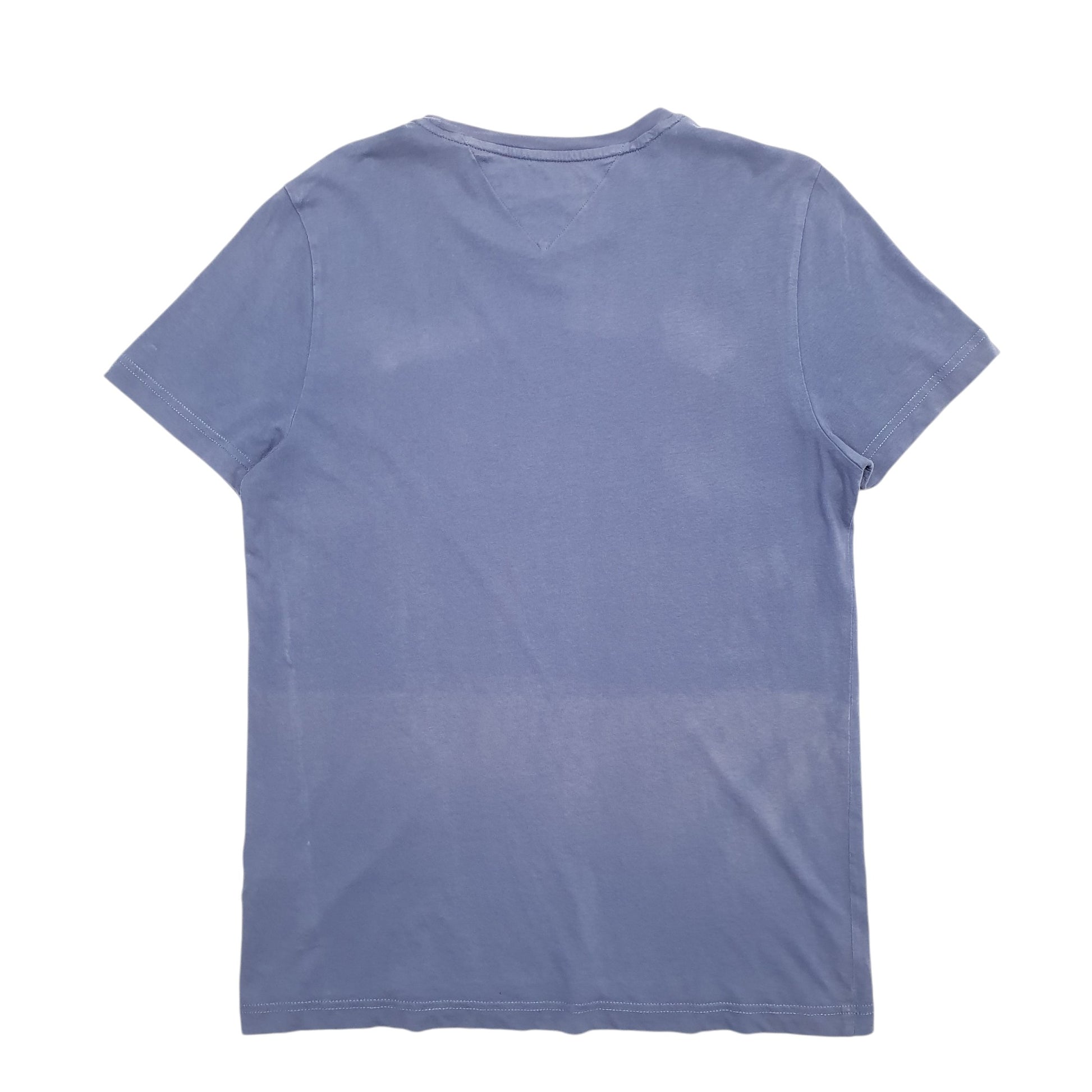 Womens Blue Tommy Hilfiger Spellout Short Sleeve T Shirt