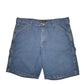 Mens Blue Lee  Carpenter Shorts