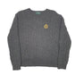 Womens Grey Lauren Ralph Lauren Knit Chunky Cable Lambswool Crewneck Jumper