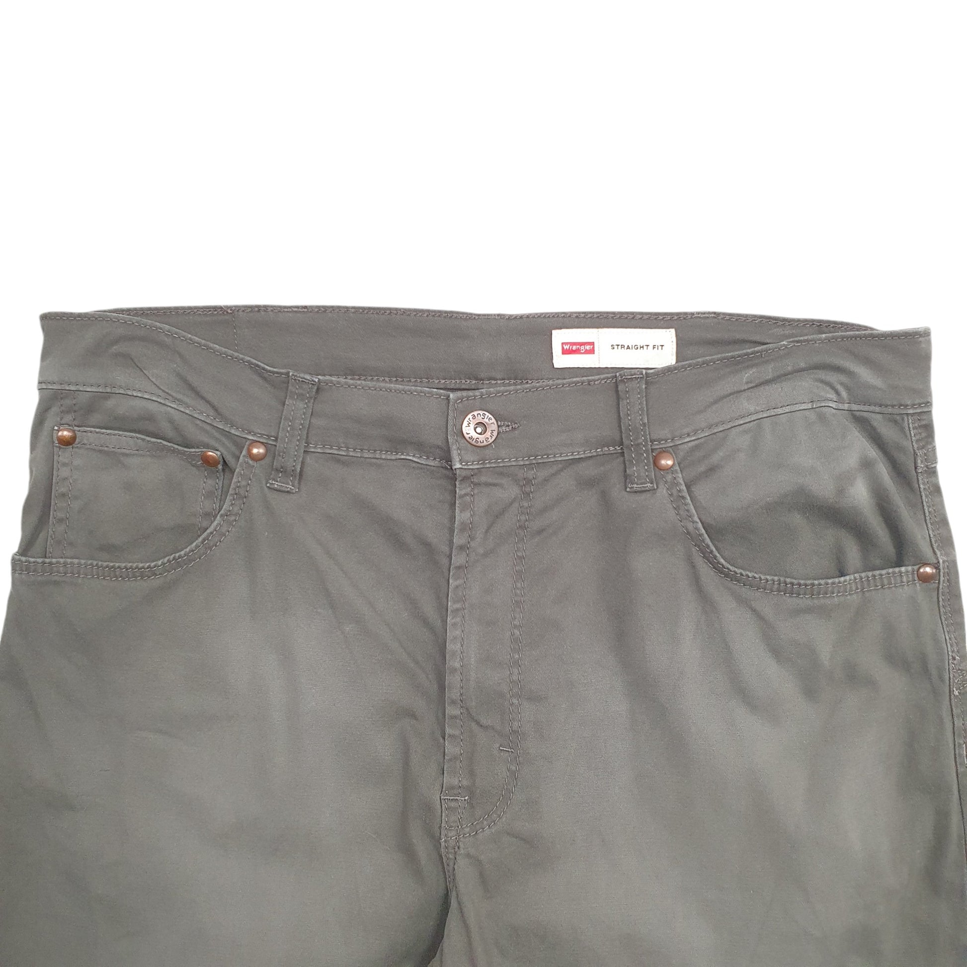 Mens Green Wrangler  Straight JeansW34 L32