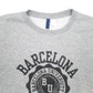 Mens Grey H&M Barcelona University Crewneck Jumper