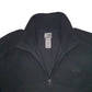 Mens Black Champion  Quarter Zip Jumper