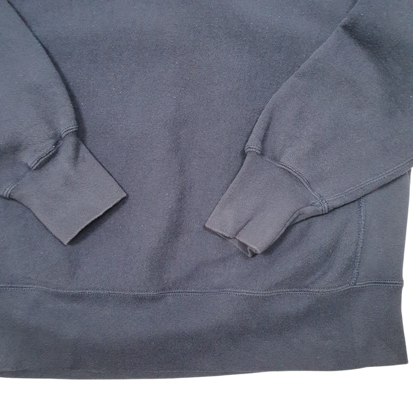 Mens Navy Lee Vintage Crossgrain Oak Bluffs Fire Dept Crewneck Jumper