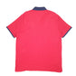 Mens Red Izod  Short Sleeve Polo Shirt
