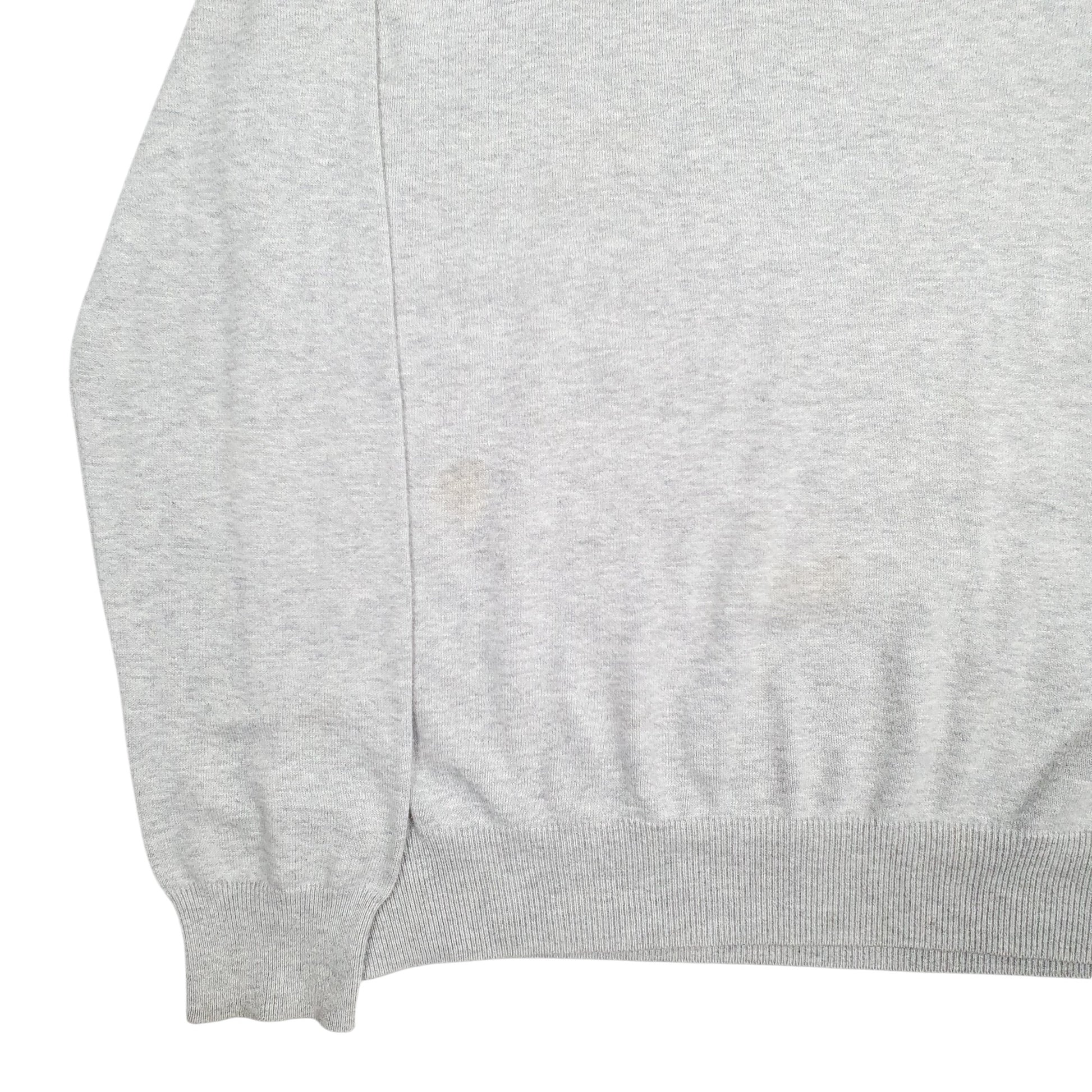 Mens Grey Tommy Hilfiger  Crewneck Jumper