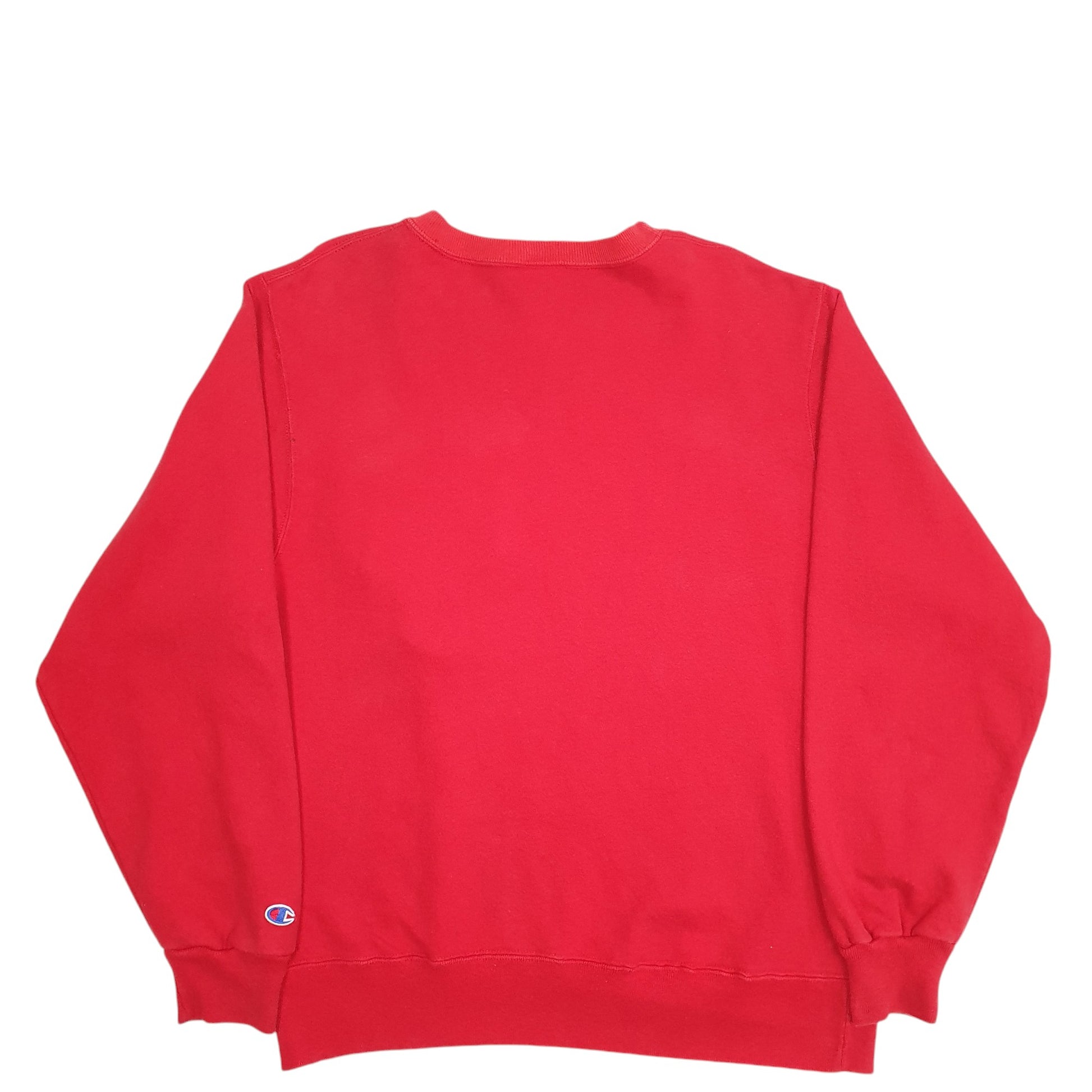 Mens Red Champion Made In USA Vintage 1980s Georgia Bulldogs Crewneck Jumper