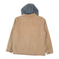 Mens Beige Levis Corduroy Hoodie Chore Workwear  Coat