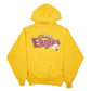 Mens Yellow Jerzees Super Sweats Eagles Basketball USA Hoodie Jumper