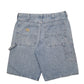 Mens Blue Lee Dungarees Carpenter Shorts