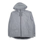 Mens Grey Nike Windbreaker Hoodie Coat