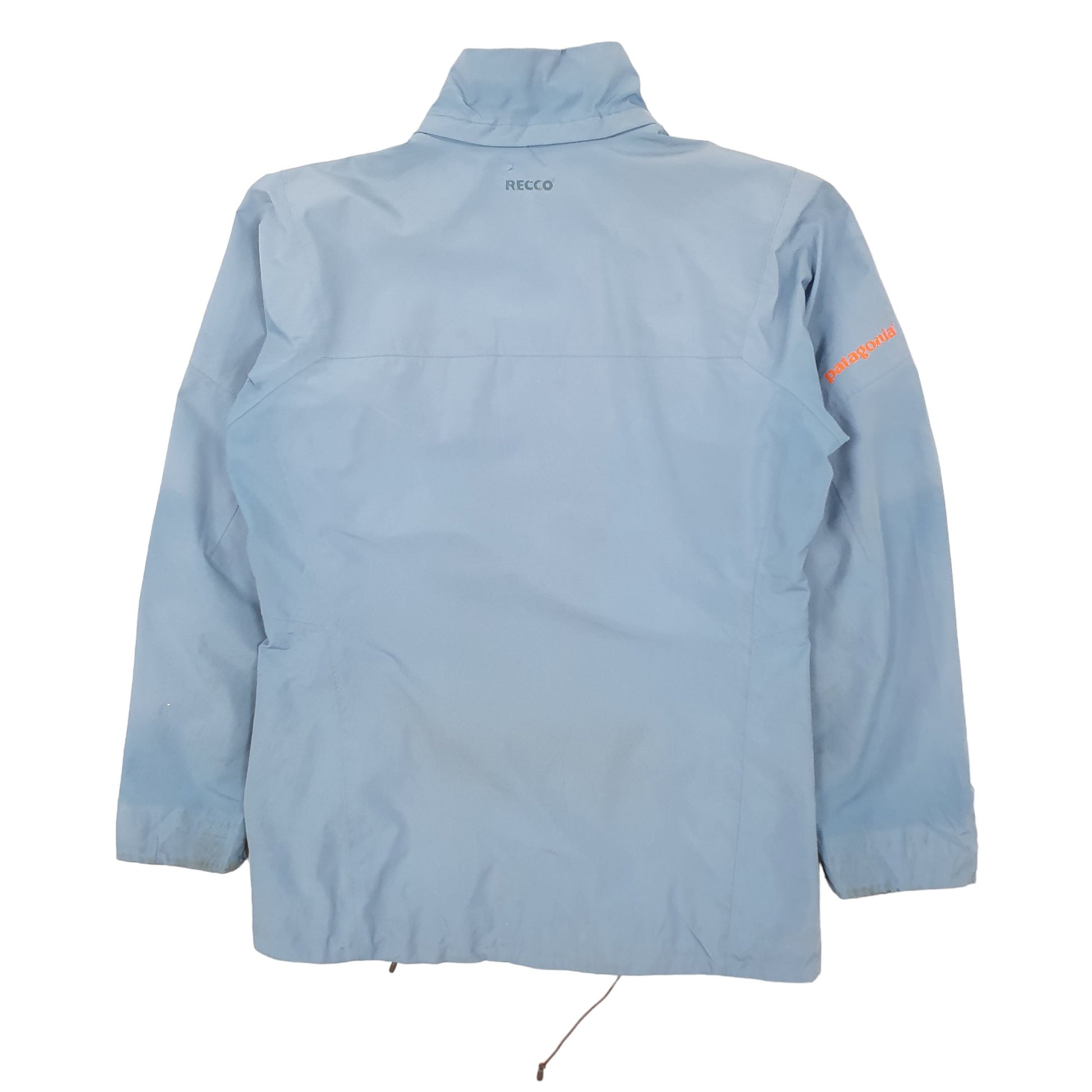 Mens Blue Patagonia Powder Bowl Freeride Recco Ski Snowboard Goretex  Coat