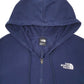 Womens Navy The North Face Fleece Lined Full Zip Jumper