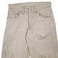 Mens Beige Levis  Chino Trousers