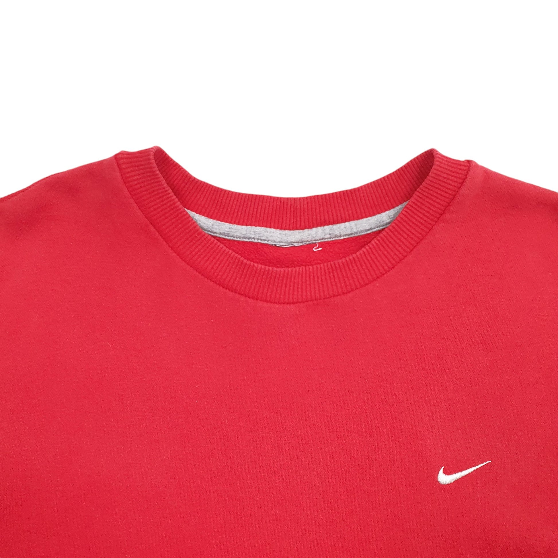 Mens Red Nike  Crewneck Jumper